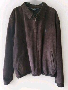 Ralph Lauren Polo Jacket in Dark Brown Size-XXL